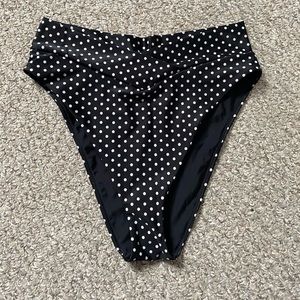 Aerie high waisted criss cross bikini bottoms